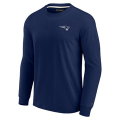 Unisex Elements Super Soft Long Sleeve T-Shirt - New England Patriots