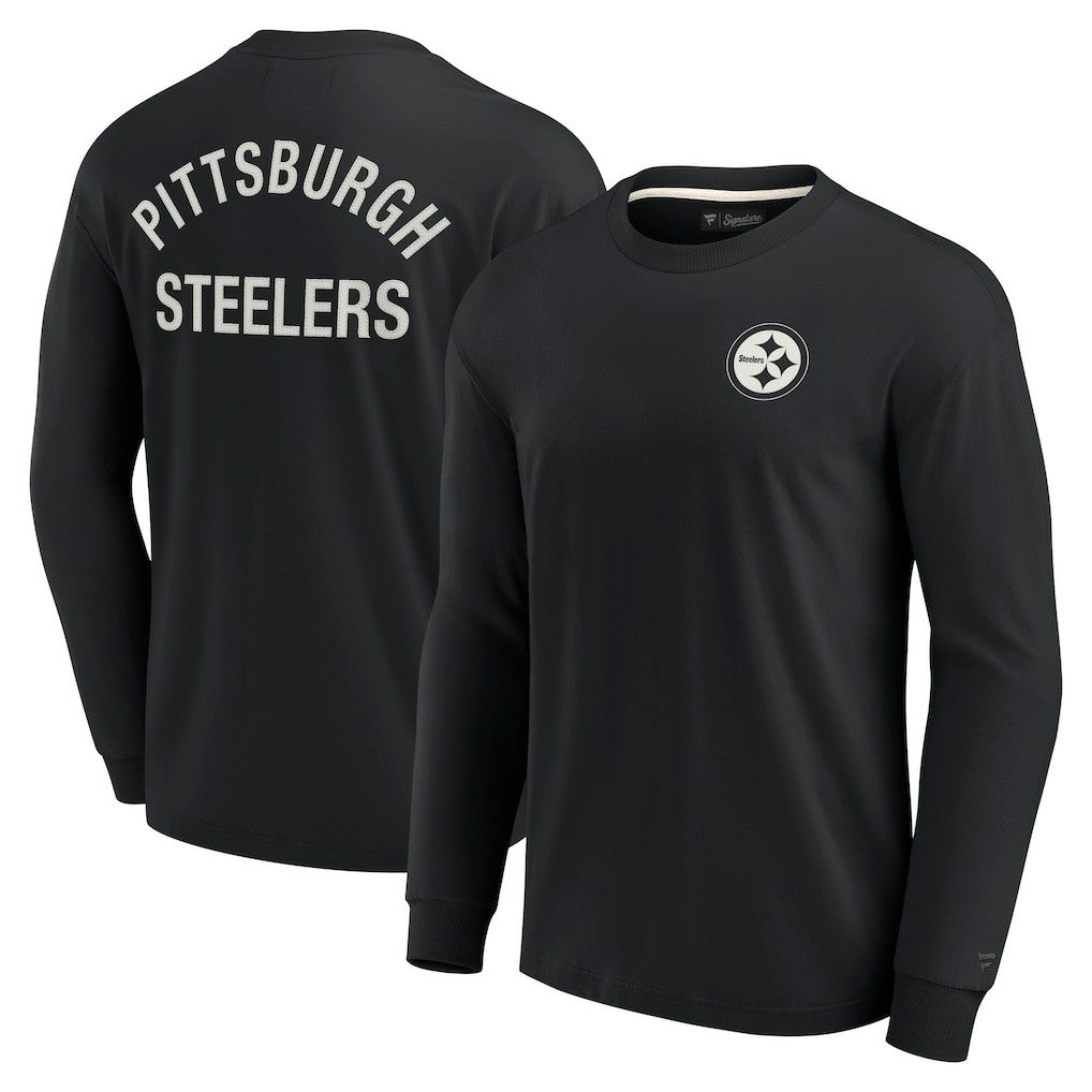 Unisex Elements Super Soft Long Sleeve T-Shirt - Pittsburgh Steelers