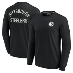 Unisex Elements Super Soft Long Sleeve T-Shirt - Pittsburgh Steelers