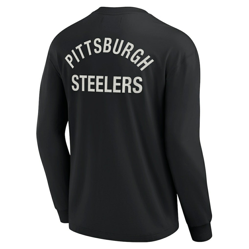 Unisex Elements Super Soft Long Sleeve T-Shirt - Pittsburgh Steelers