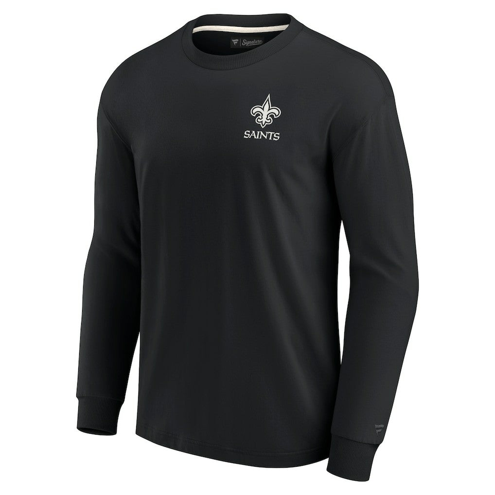 Unisex Elements Super Soft Long Sleeve T-Shirt - New Orleans Saints