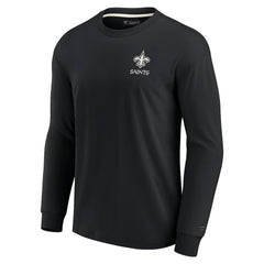 Unisex Elements Super Soft Long Sleeve T-Shirt - New Orleans Saints