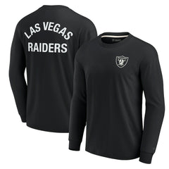 Unisex Elements Super Soft Long Sleeve T-Shirt - Las Vegas Raiders