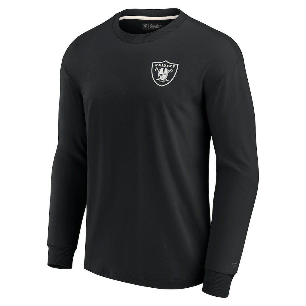 Unisex Elements Super Soft Long Sleeve T-Shirt - Las Vegas Raiders