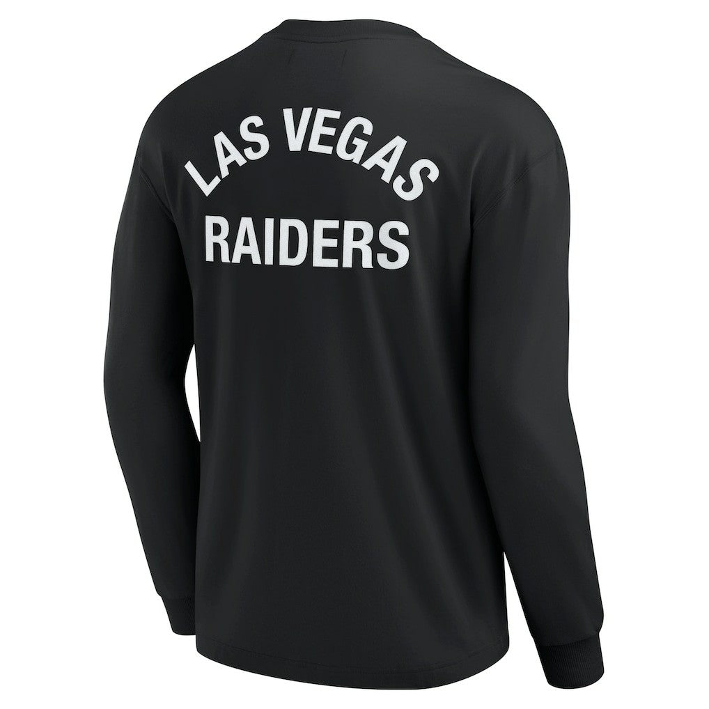 Unisex Elements Super Soft Long Sleeve T-Shirt - Las Vegas Raiders