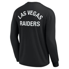 Unisex Elements Super Soft Long Sleeve T-Shirt - Las Vegas Raiders