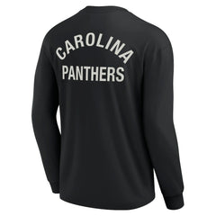 Unisex Elements Super Soft Long Sleeve T-Shirt - Carolina Panthers