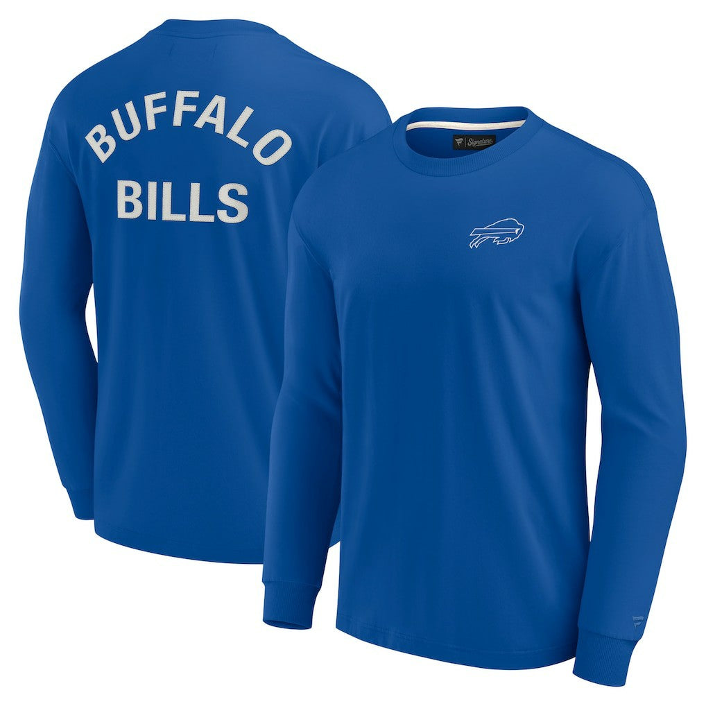 Unisex Elements Super Soft Long Sleeve T-Shirt - Buffalo Bills