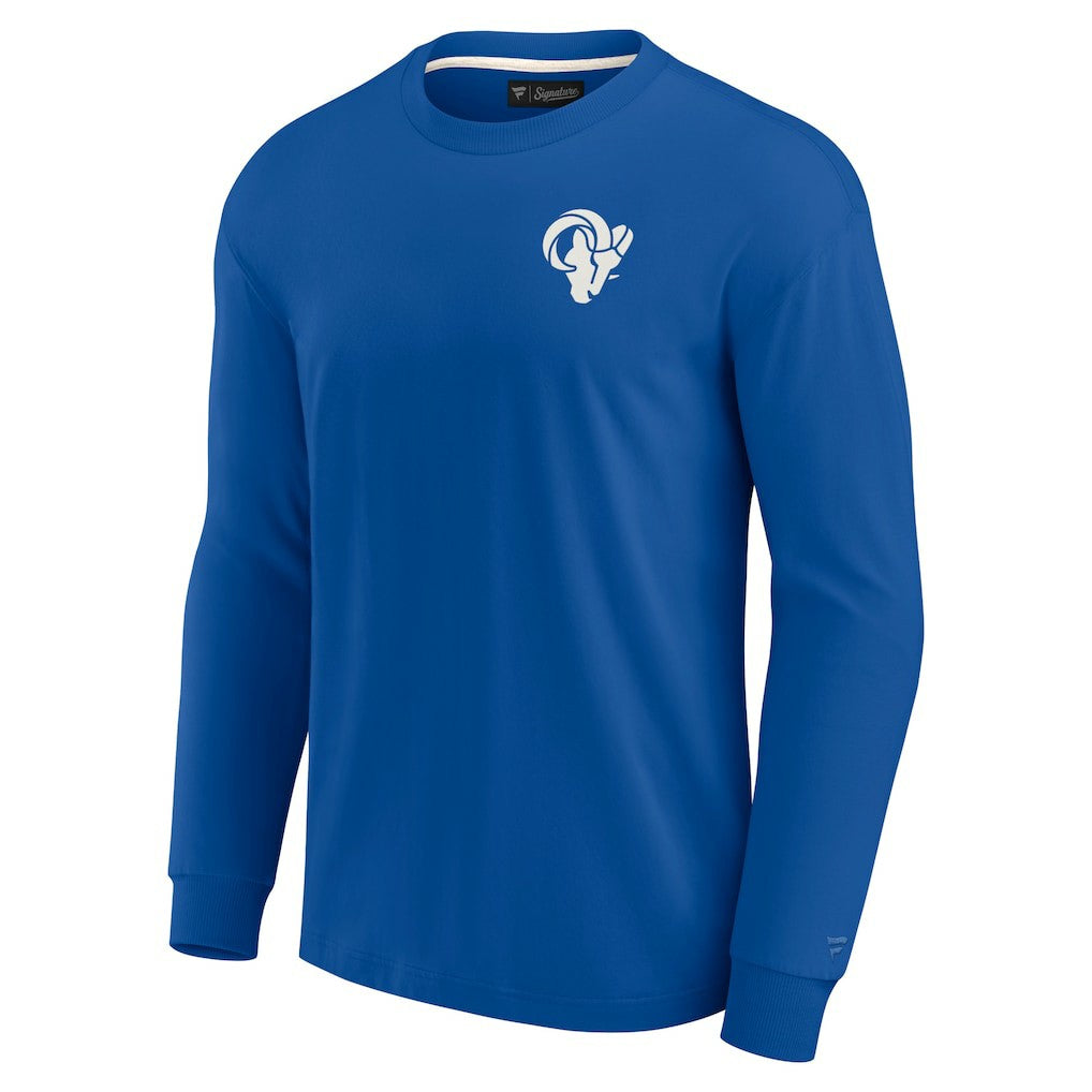 Unisex Elements Super Soft Long Sleeve T-Shirt - Los Angeles Rams