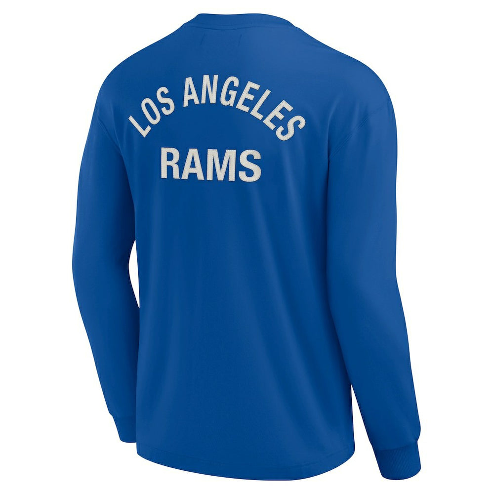 Unisex Elements Super Soft Long Sleeve T-Shirt - Los Angeles Rams