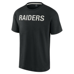Unisex Elements Super Soft Short Sleeve T-Shirt - Las Vegas Raiders