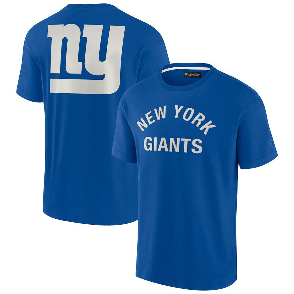 Unisex Elements Super Soft Short Sleeve T-Shirt - New York Giants