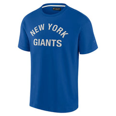 Unisex Elements Super Soft Short Sleeve T-Shirt - New York Giants