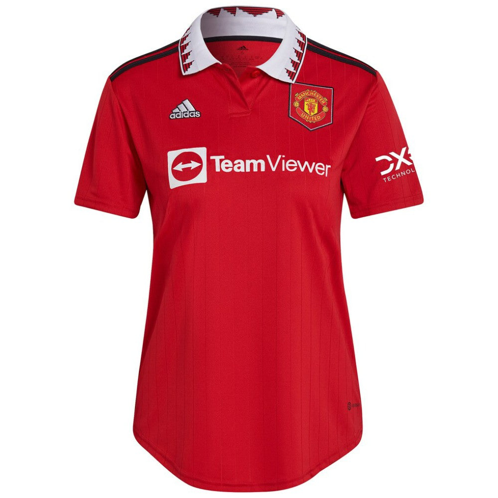 Lisandro Martínez Manchester United Women's 2022/23 Home Replica Player Jersey - Adidas Red
