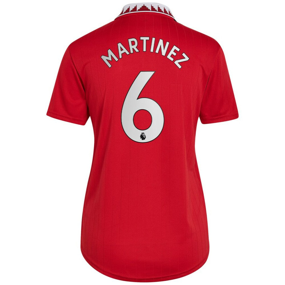 Lisandro Martínez Manchester United Women's 2022/23 Home Replica Player Jersey - Adidas Red