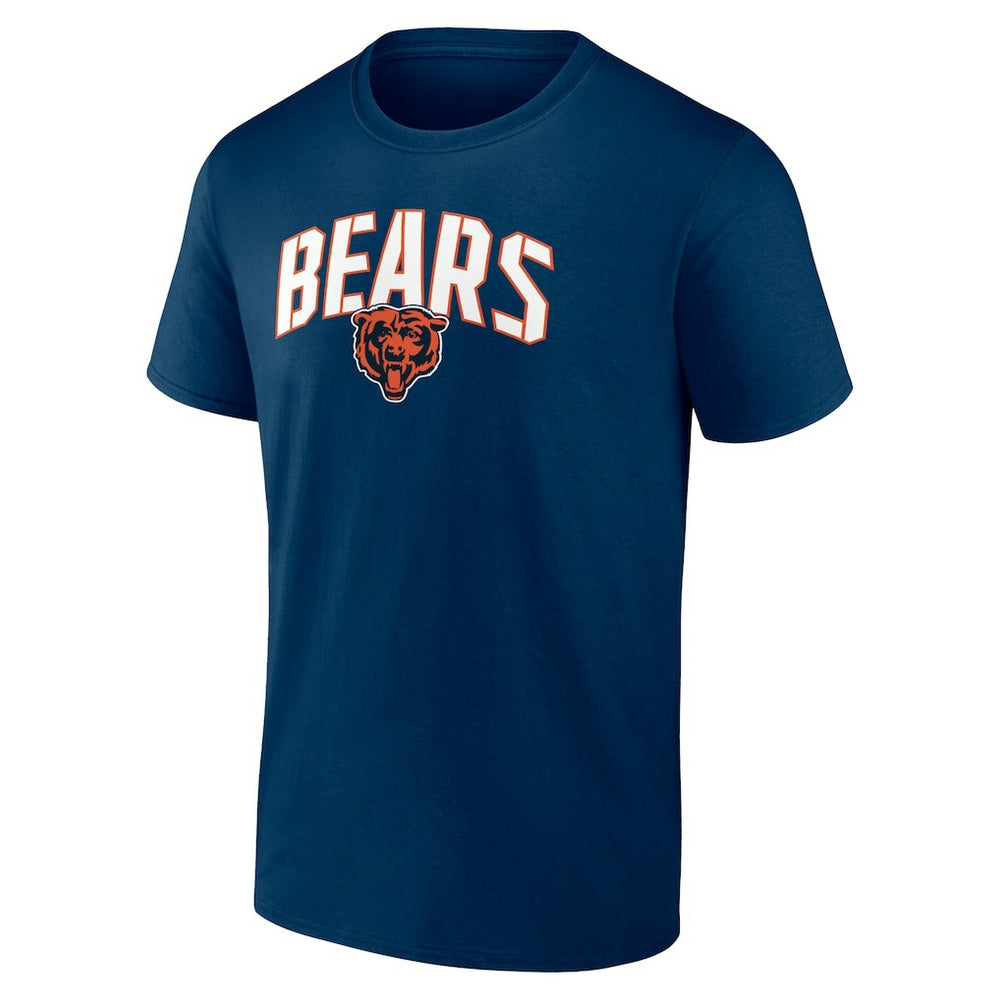 Arched Kicker Stencil T-Shirt - Chicago Bears