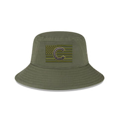 MLB Chicago Cubs New Era 2023 Armed Forces Day Bucket Hat