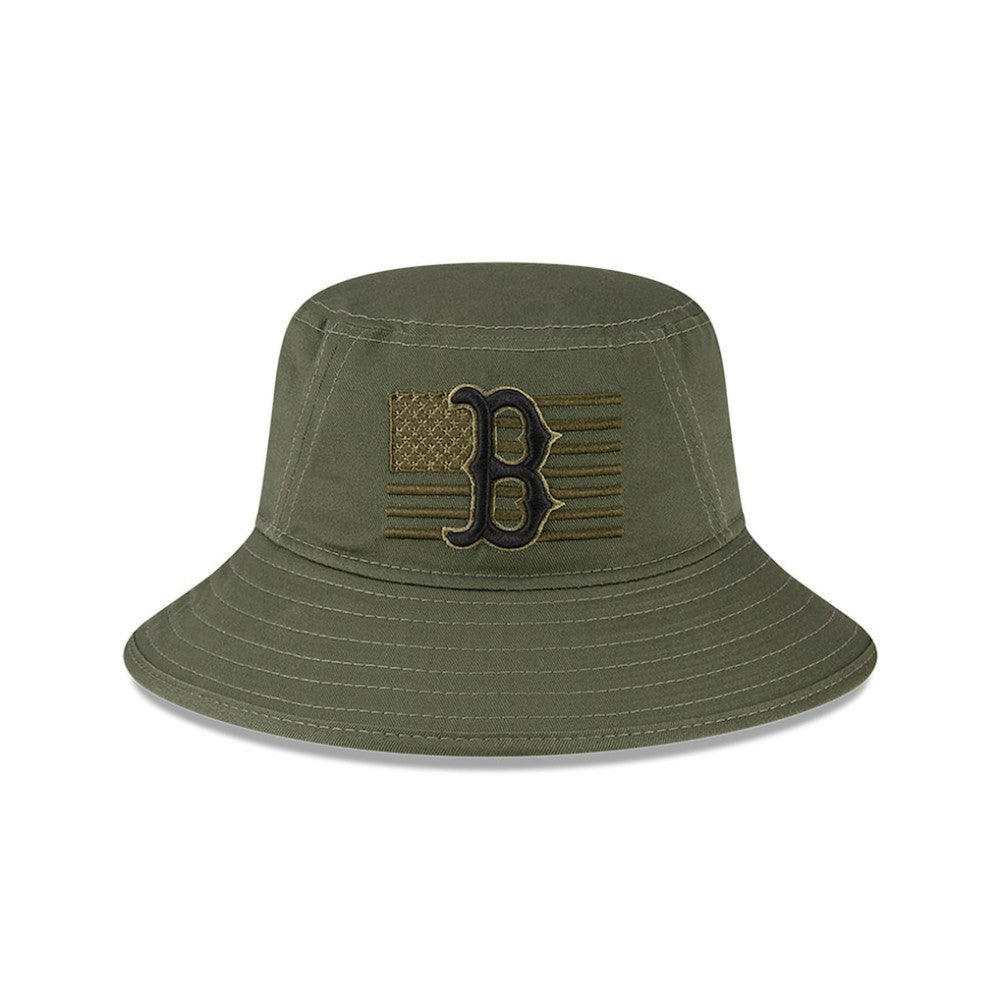 MLB Boston Red Sox New Era 2023 Armed Forces Day Bucket Hat