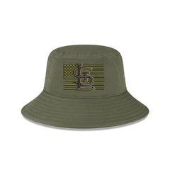 MLB St. Louis Cardinals New Era 2023 Armed Forces Day Bucket Hat