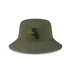 MLB Chicago White Sox New Era 2023 Armed Forces Day Bucket Hat
