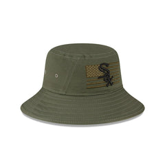 MLB Chicago White Sox New Era 2023 Armed Forces Day Bucket Hat