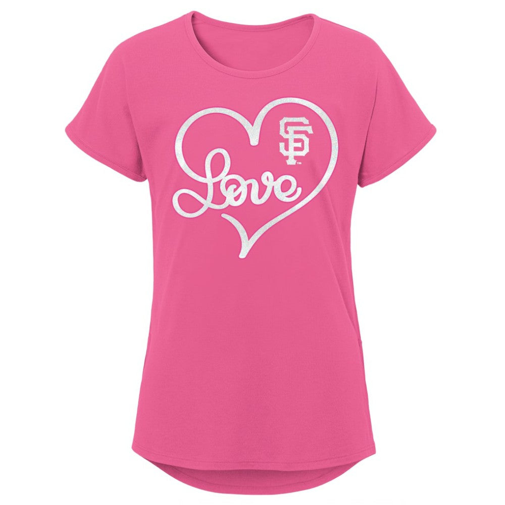 MLB San Francisco Giants Girls Youth Lovely T-Shirt