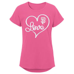 MLB San Francisco Giants Girls Youth Lovely T-Shirt