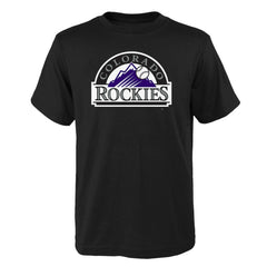 MLB Colorado Rockies Youth Logo Primary Team T-Shirt