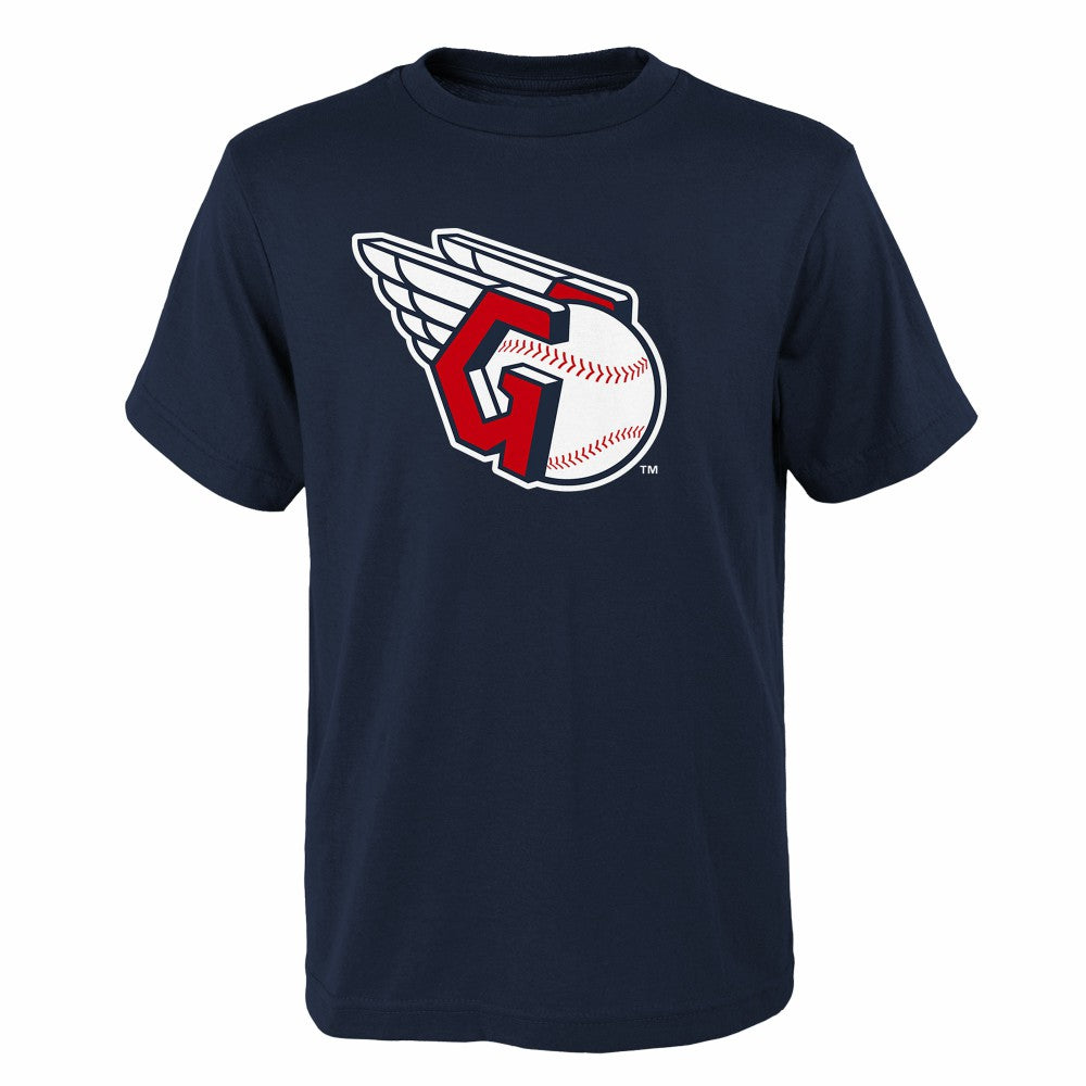 MLB Cleveland Guardians Youth Logo Primary Team T-Shirt