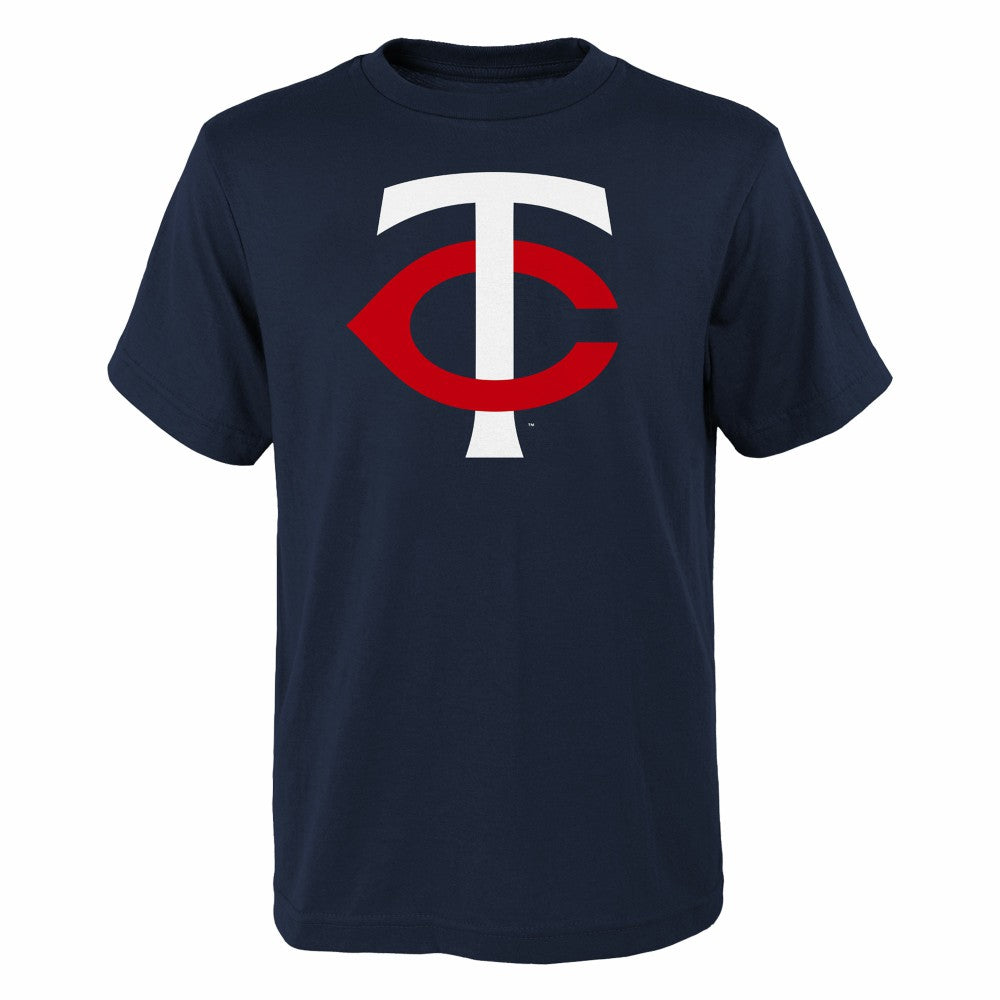 MLB Minnesota Twins Youth Logo Primary Team T-Shirt