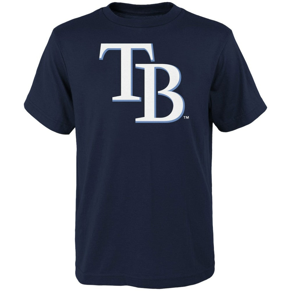 MLB Tampa Bay Rays Youth Logo Primary Team T-Shirt