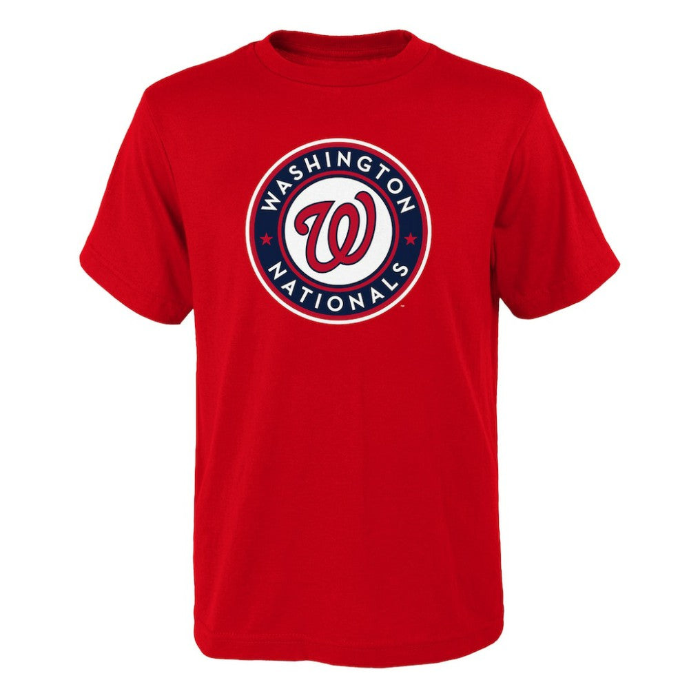 MLB Washington Nationals Youth Logo Primary Team T-Shirt
