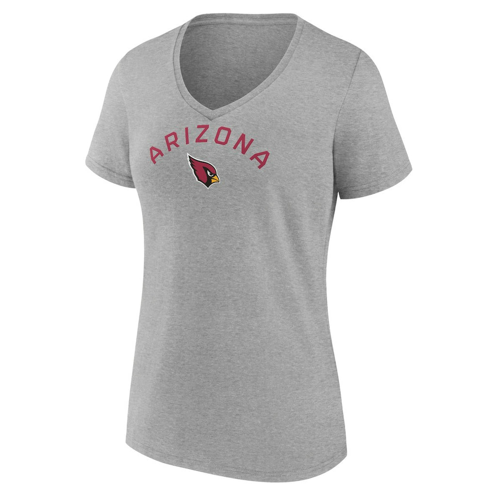Women's Team Arc V-Neck T-Shirt - Arizona Cardinals