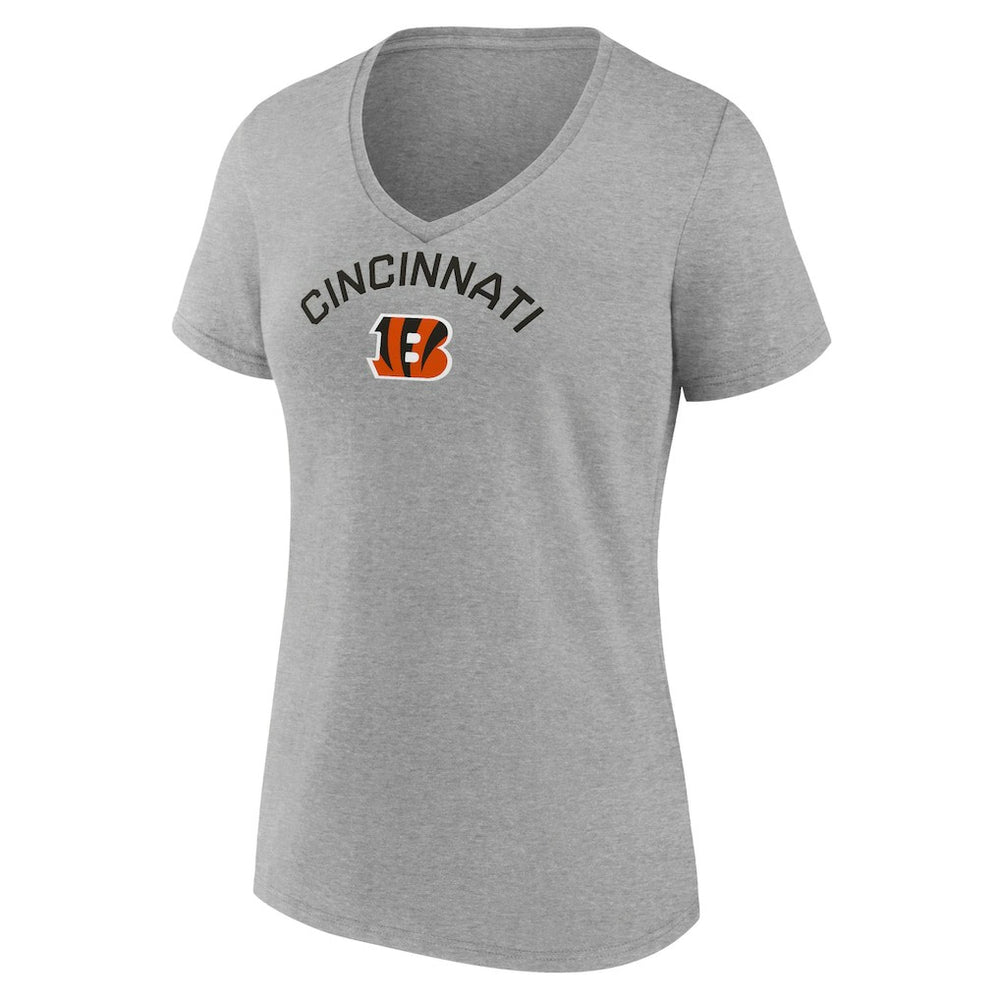 Women's Team Arc V-Neck T-Shirt - Cincinnati Bengals