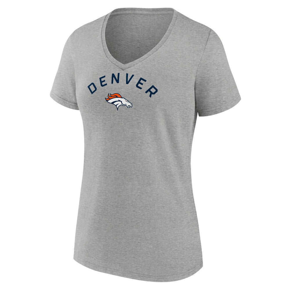 Women's Team Arc V-Neck T-Shirt - Denver Broncos