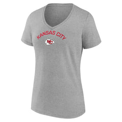 Women's Team Arc V-Neck T-Shirt - Kansas City Chiefs