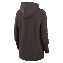 Women's Asymmetrical Raglan Full-Zip Hoodie - Cleveland Browns