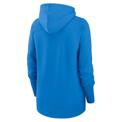 Women's Asymmetrical Raglan Full-Zip Hoodie - Los Angeles Chargers