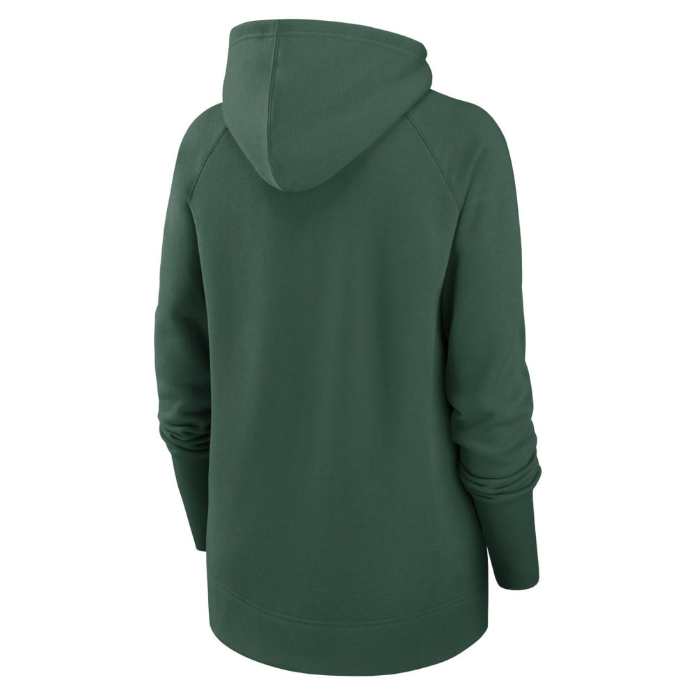 Women's Asymmetrical Raglan Full-Zip Hoodie - Green Bay Packers