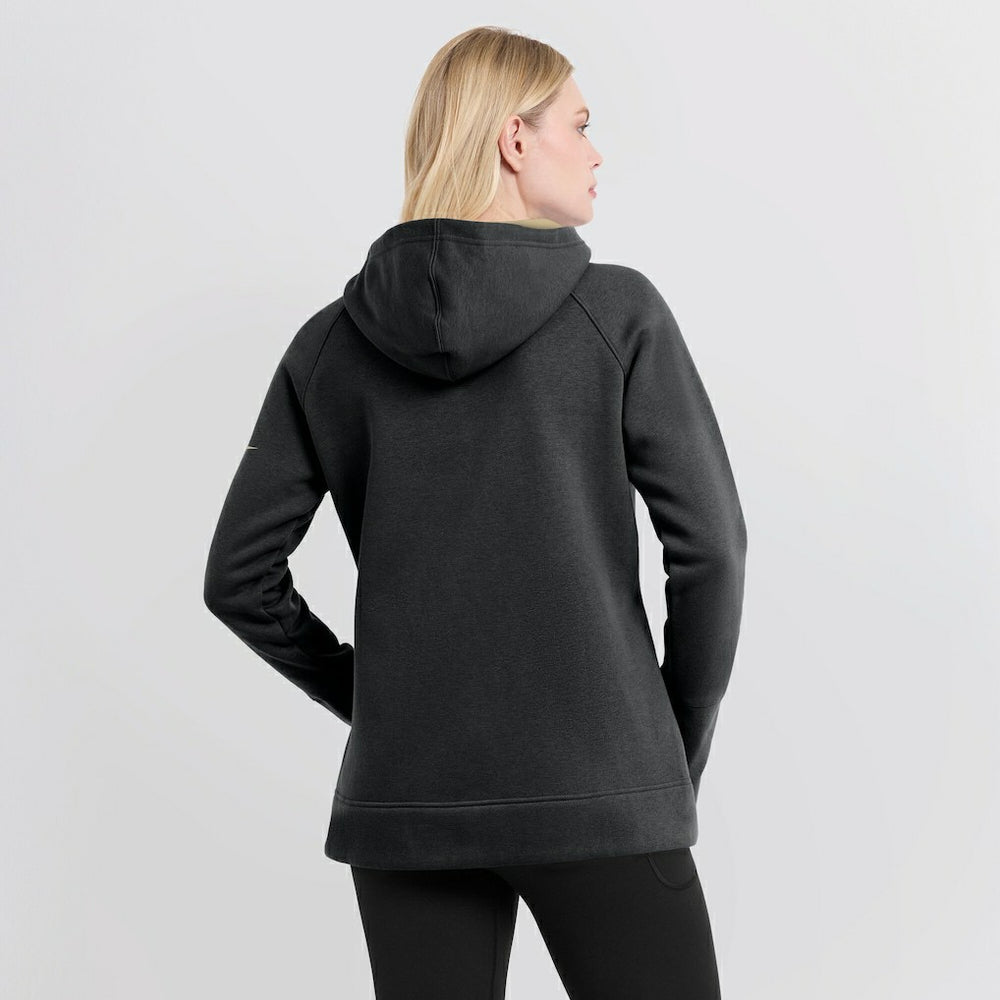 Women's Asymmetrical Raglan Full-Zip Hoodie - New Orleans Saints