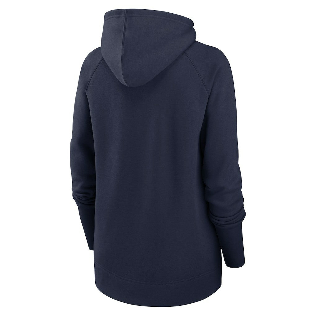 Women's Asymmetrical Raglan Full-Zip Hoodie - Seattle Seahawks