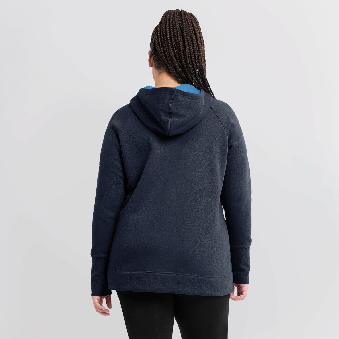 Women's Asymmetrical Raglan Full-Zip Hoodie - Tennessee Titans