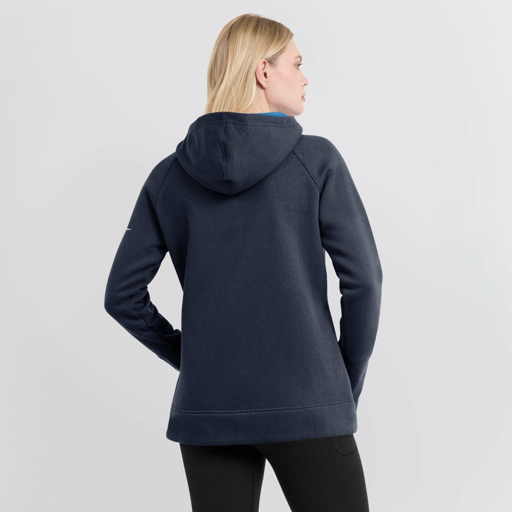 Women's Asymmetrical Raglan Full-Zip Hoodie - Tennessee Titans