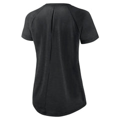 Women's Back Slit Lightweight Fashion T-Shirt - New Orleans Saints