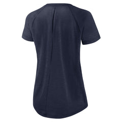 Women's Back Slit Lightweight Fashion T-Shirt - Tennessee Titans