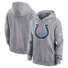 Women's Team Logo Club Fleece Pullover Hoodie - Indianapolis Colts
