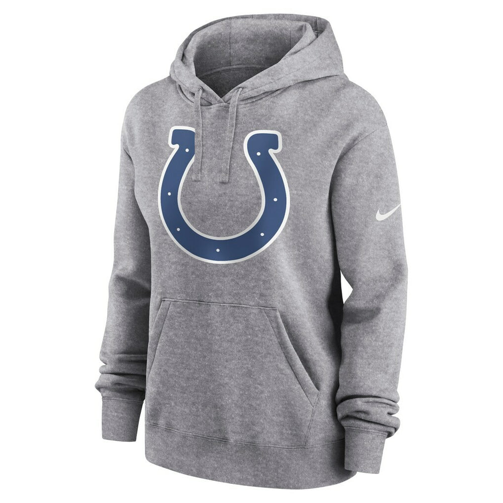 Women's Team Logo Club Fleece Pullover Hoodie - Indianapolis Colts