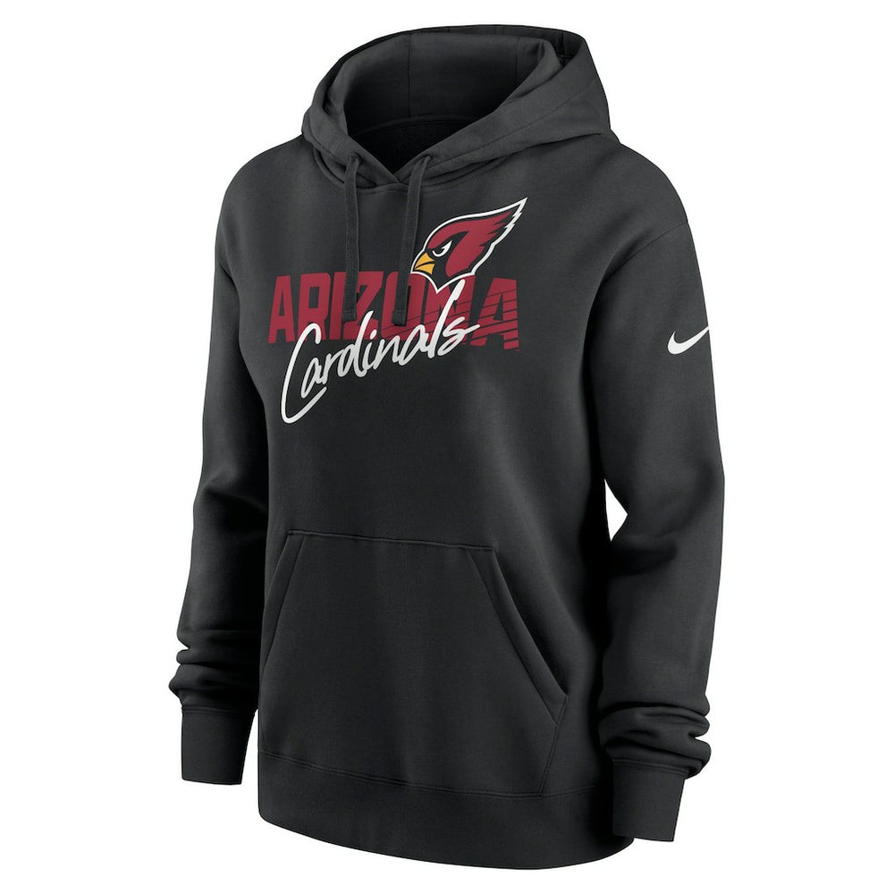 Women's Wordmark Club Fleece Pullover Hoodie - Arizona Cardinals