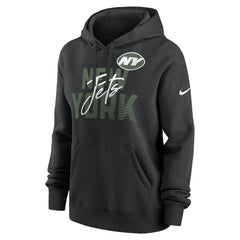 Women's Wordmark Club Fleece Pullover Hoodie - New York Jets