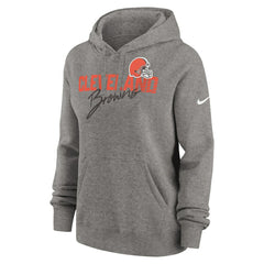 Women's Wordmark Club Fleece Pullover Hoodie - Cleveland Browns